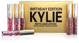 Набор жидких матовых помад Kylie Birthday Edition, 6 штук