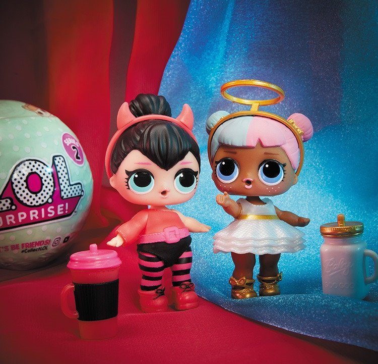 Кукла LOL Surprise - большой шар, серия 2, набор 3 шт