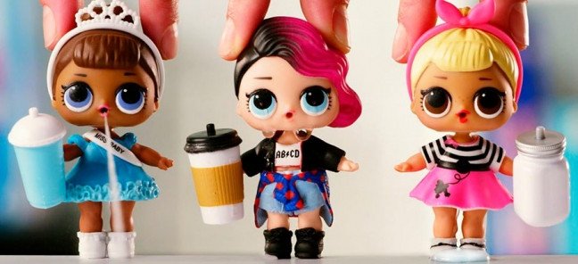 Кукла LOL Surprise - большой шар, серия 2, набор 3 шт