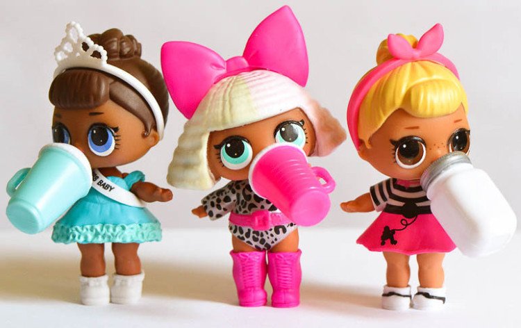 Кукла LOL Surprise - большой шар, серия 2, набор 3 шт