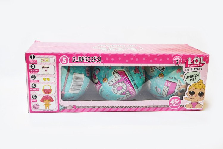 Кукла LOL Surprise - большой шар, серия 2, набор 3 шт