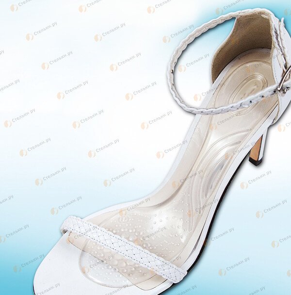 Scholl GelActiv Стельки для открытой обуви на каблуке