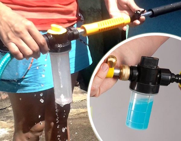 Мини мойка высокого давления Water Zoom (ВОТЕР ЗУМ) насадка на шланг