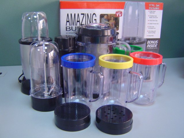 Кухонный мини-комбайн Magic Bullet + блендер + соковыжималка